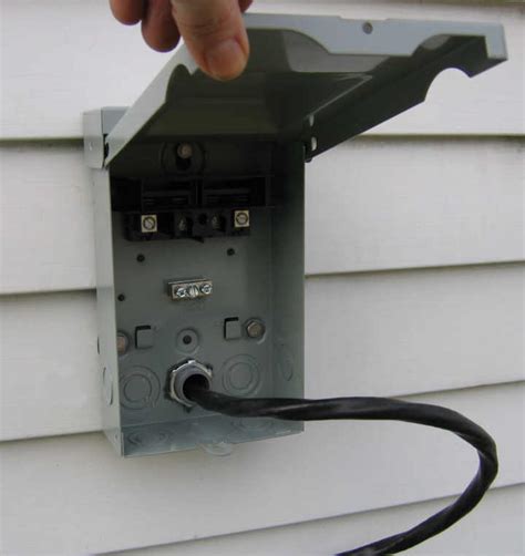 how to disconnect electrical box|exterior electrical disconnect box.